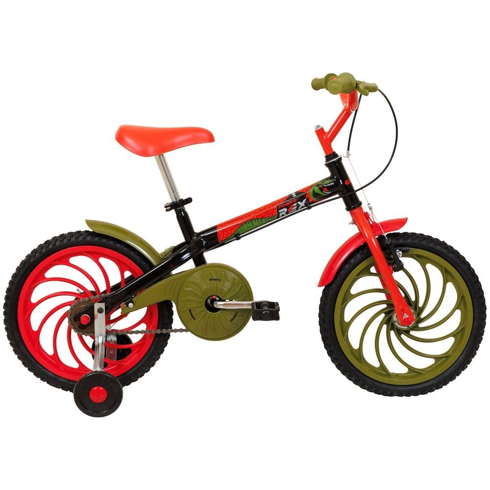 Bicicleta Caloi Power Rex Aro 16 Infantil Masculina