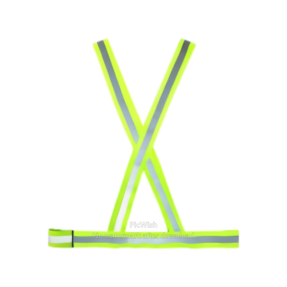 Colete Max Tipo X Verde Com Refletivo Plastcor