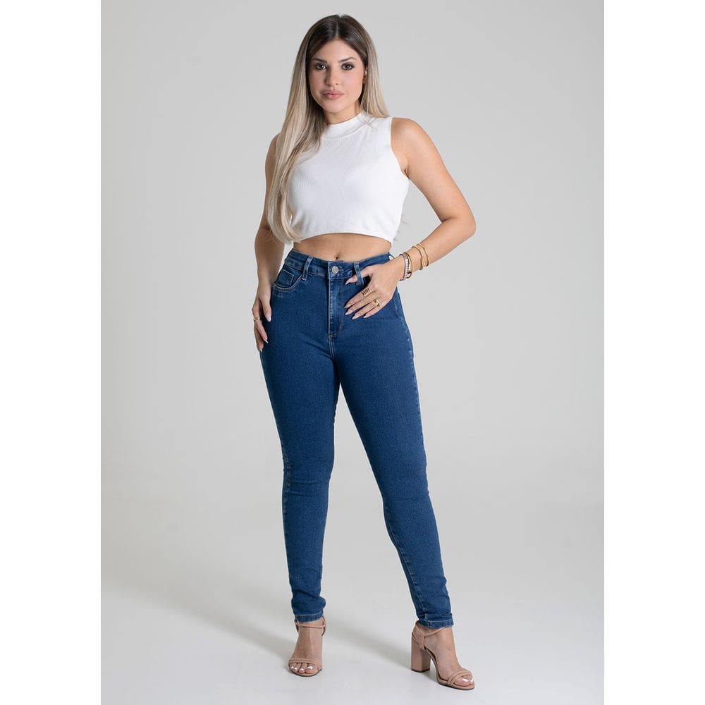 Calça Jeans Feminina Sawary Super Lipo - 279749
