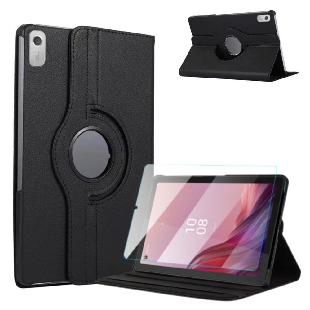 Capa Giratória Premium Para Lenovo Tab M9 Tb310Xu + Película