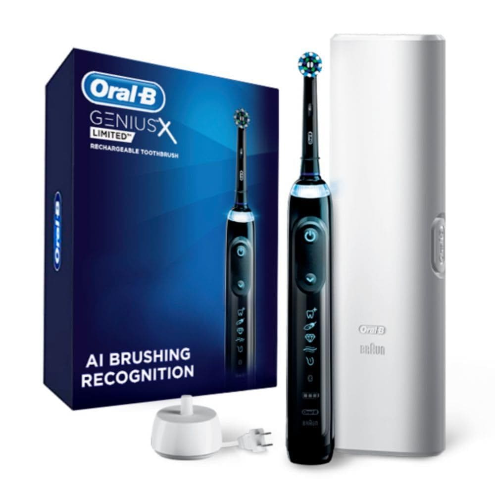 Escova de dentes elétrica Oral-B Genius X Limited com cabeça de escova