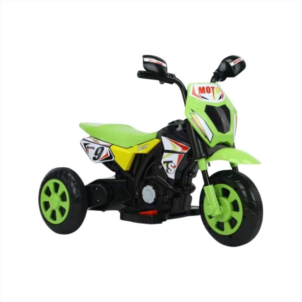 Motinha Elétrica Infantil Farol Led Pedal Triciclo Bivolt