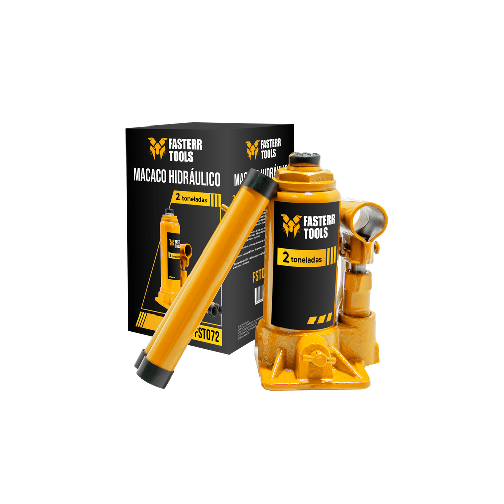 Macaco Hidráulico Garrafa 2 Toneladas Fasterr Tools - FST072
