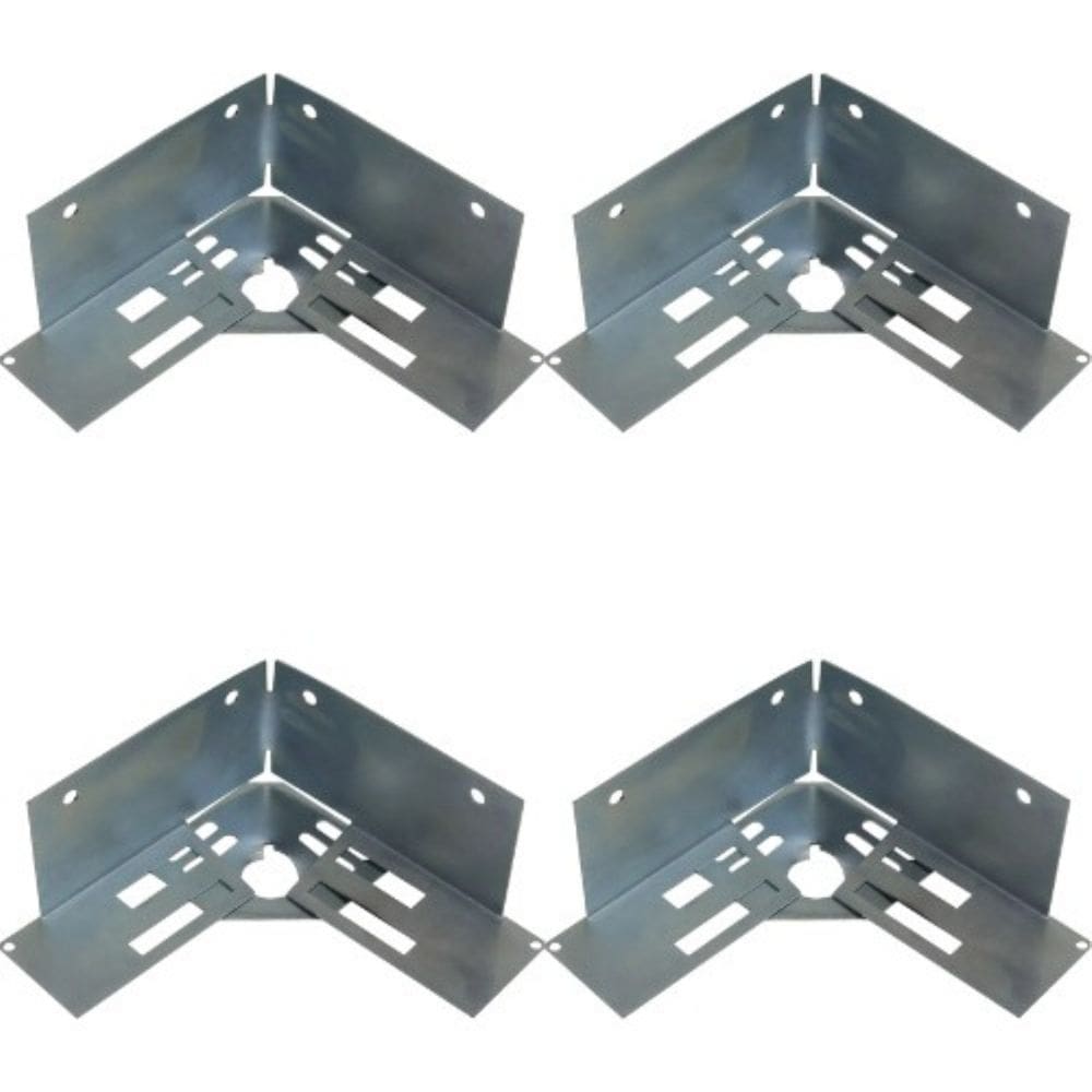 4 x Salva Gabinete Pé Nivelado Universal