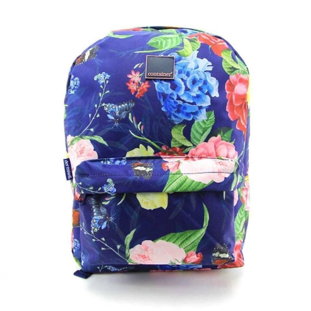 Mochila Container Floral Azul 37756 - Dermiwil