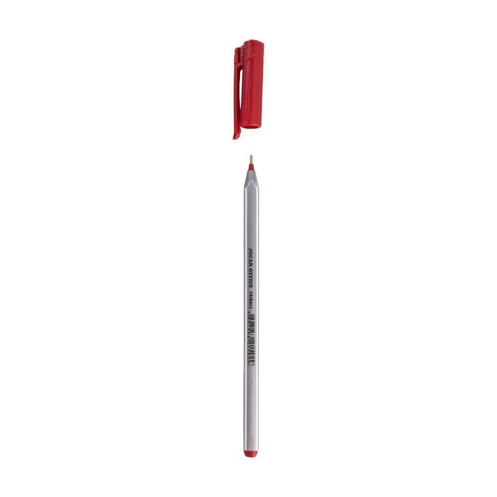 Caneta Esferografica Ponta Media 1.0Mm Triball Vermelho - 97342
