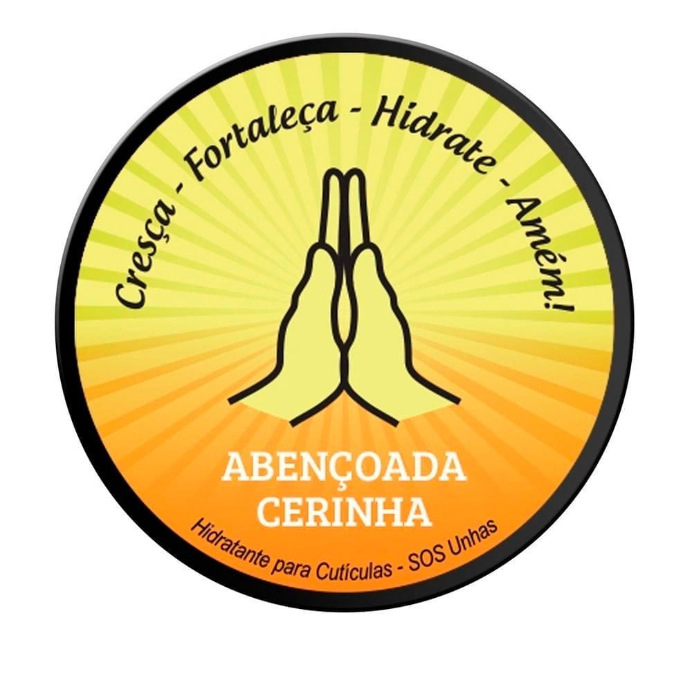 Abençoada Cerinha Hidratante para Cutículas Top Beauty SOS Unhas 6g