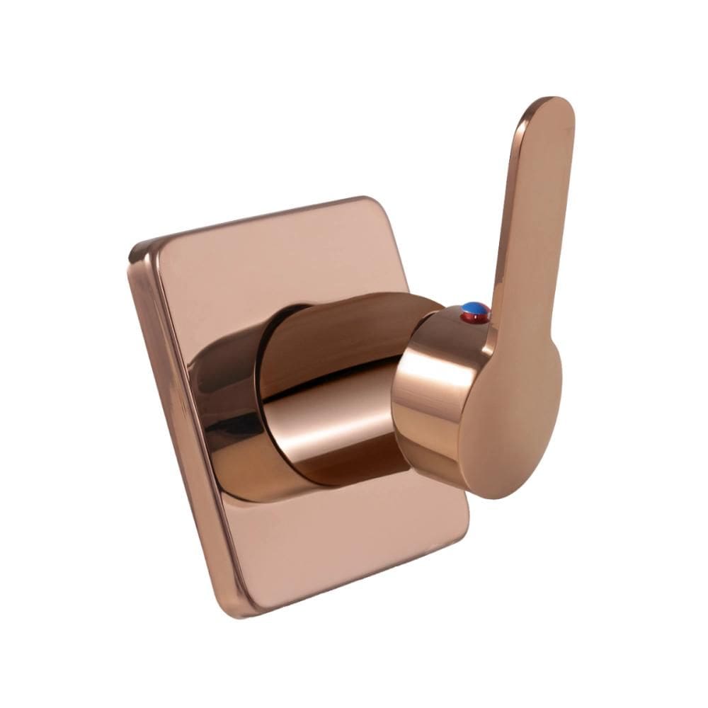 Acabamento de Misturador Redondo Guaporé - Pingoo.casa - Dourado Rose