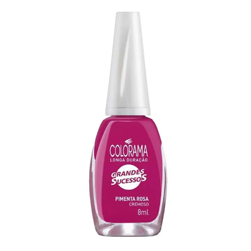 Esmalte Colorama Grandes Sucessos Cor Pimenta Rosa com 8ml
