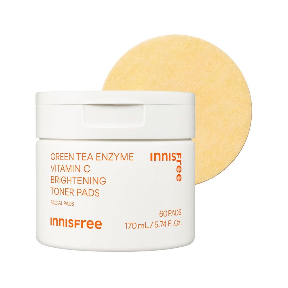 Almofadas de toner sem tinta, chá verde, enzima, vitamina C, clareador