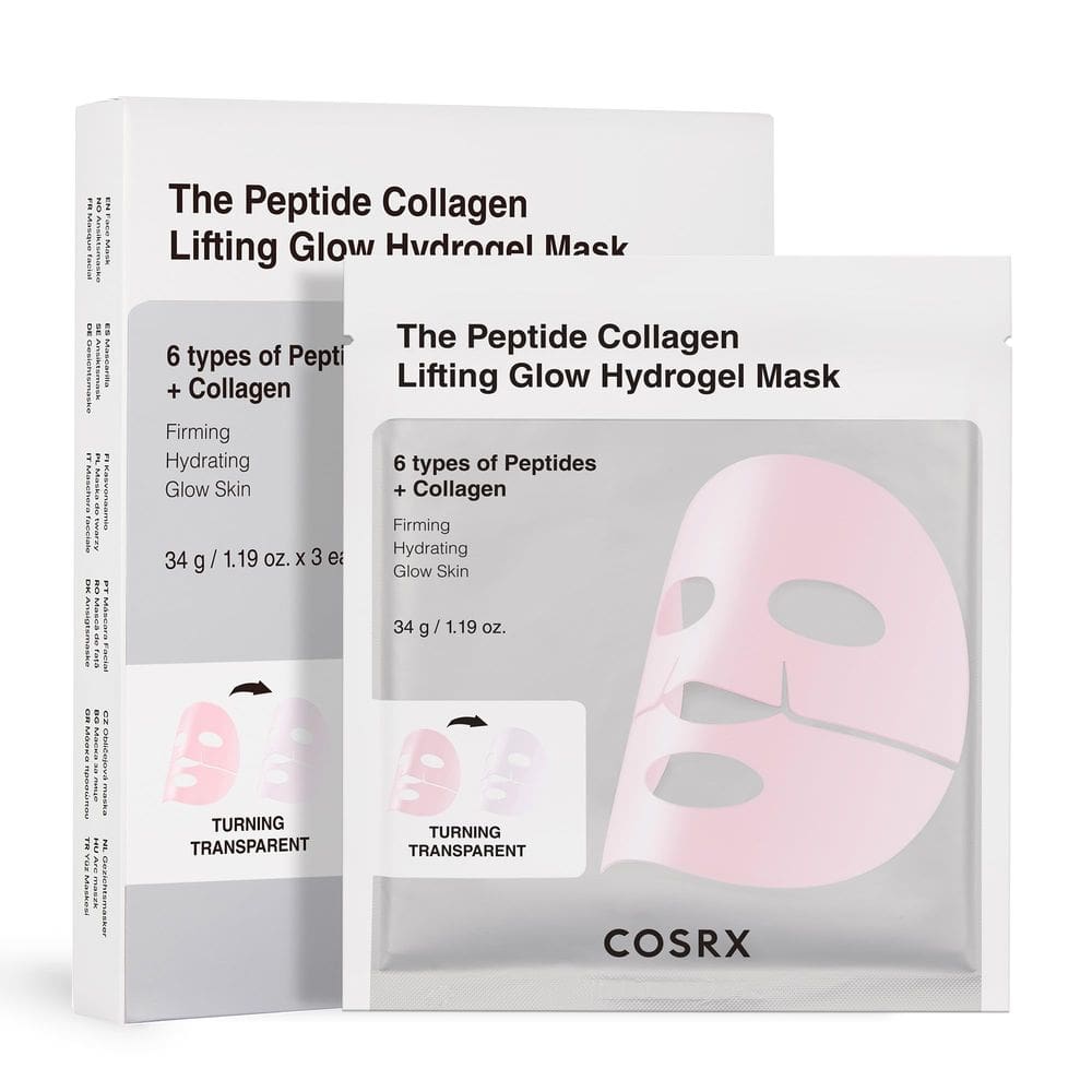 Máscara facial COSRX The Peptide Collagen Lifting Glow x3