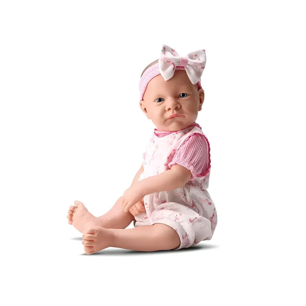 Boneca Bebê Reborn Menina 43cm Brinquedo Infantil Premium