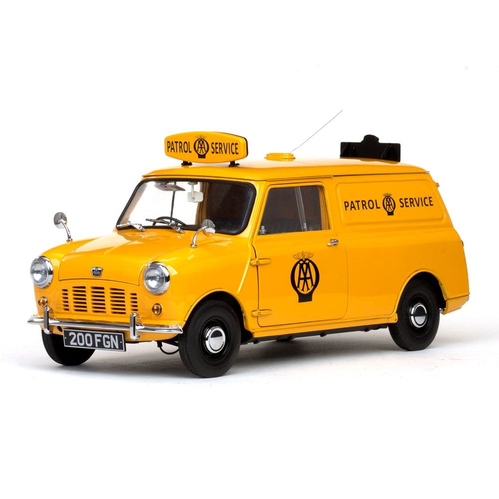 Miniatura Sun Star Austin Mini Van Patrol Service 1963 1/12