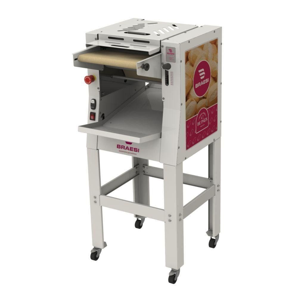Modeladora De Pães 350mm Com Coluna 1-4cv Mb-35 G3 - Braesi Bivolt