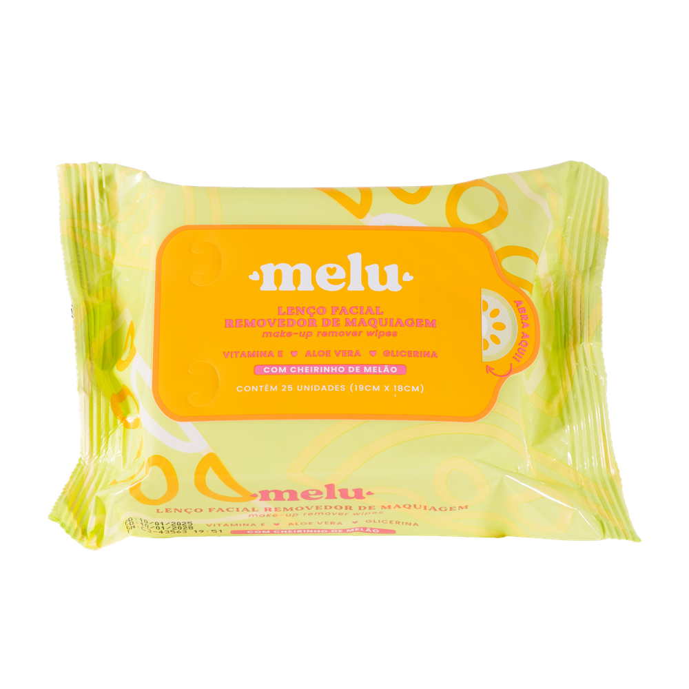 Lenço Facial Removedor De Maquiagem - Melu by Ruby Rose