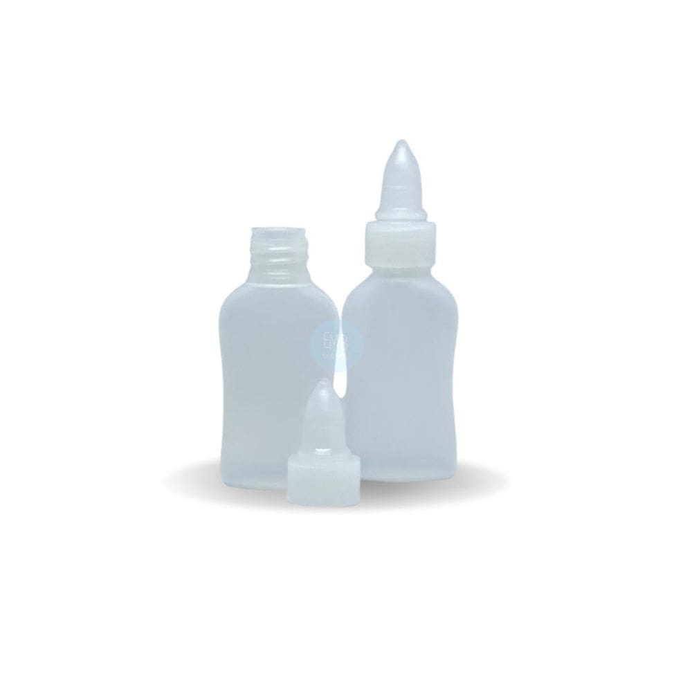 100 Tubos De Cola 25G Com Tampa Vazio Escolar Artesanato