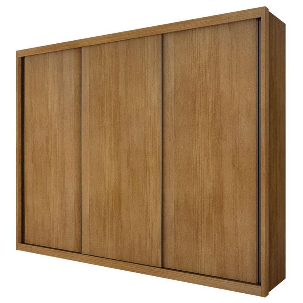 Guarda Roupa Casal Palazzo 3 Portas 6 Gavetas Cumaru 23 - Novo Horizonte