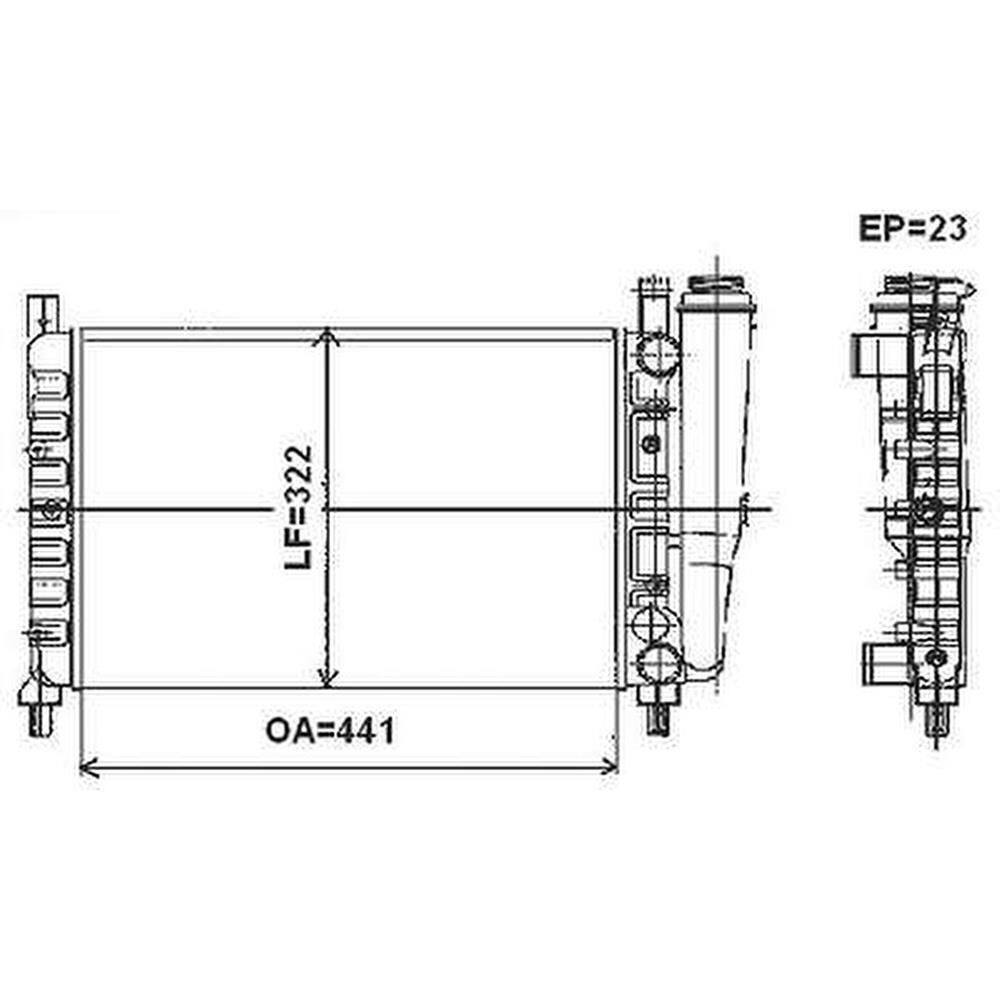 Radiador Valeo - 732965R