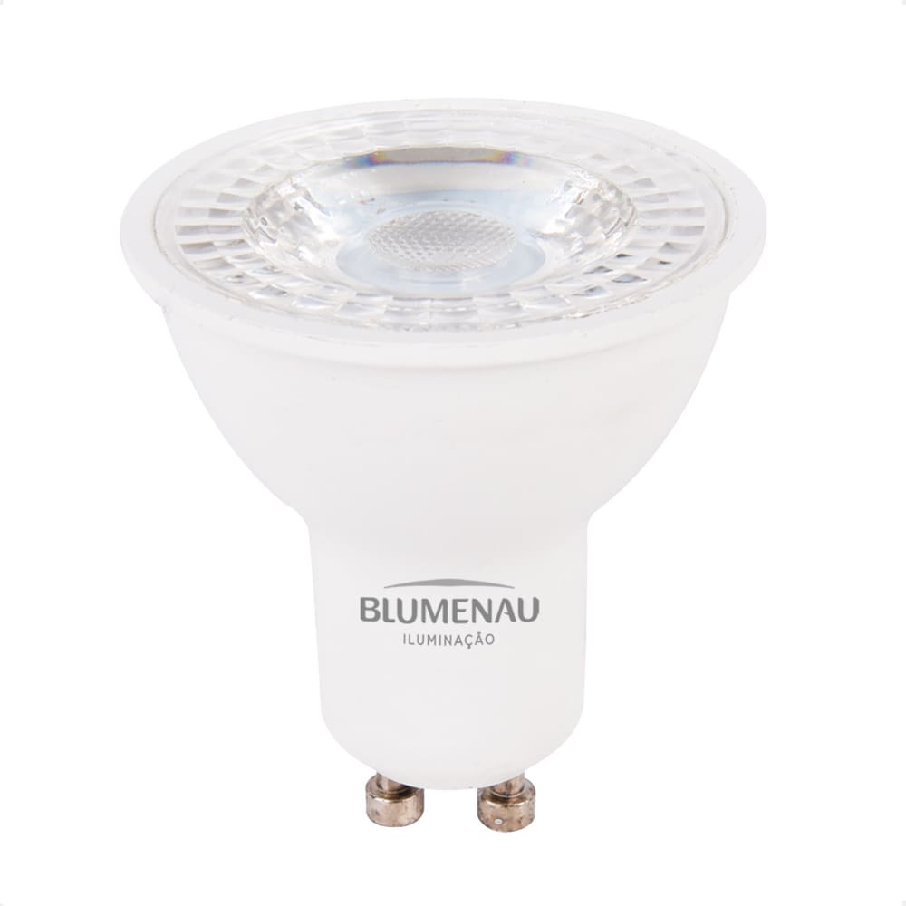 Lâmpada Led Dicroica Mr16 TDL 7W Bivolt Blumenau 3000K Quente