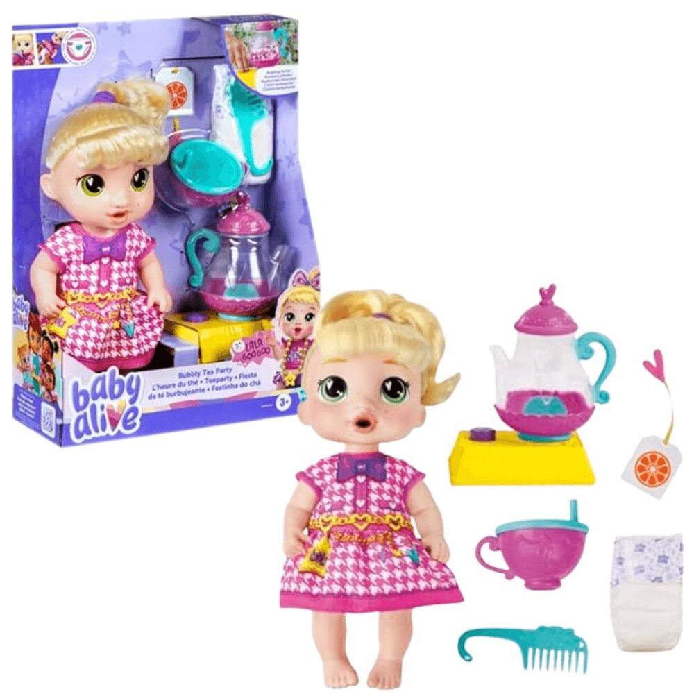 Boneca Baby Alive Loira Festinha Do Chá Lala Hasbro