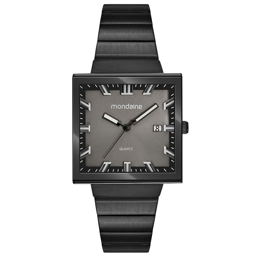 Relógio MONDAINE feminino analógico preto 32816GPMVPE2