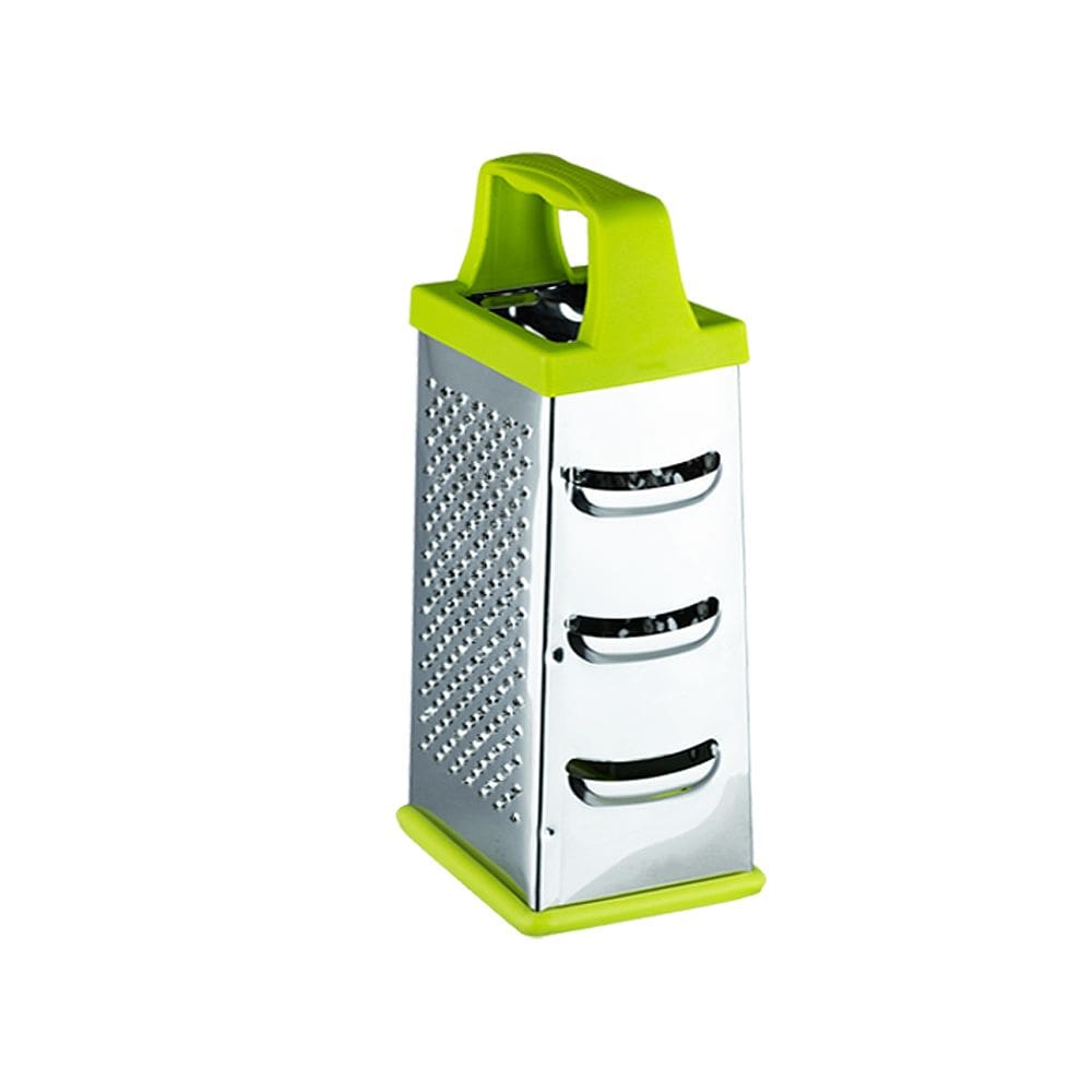 Ralador de Cozinha Inox 4 Lados Retangular Queijos Vegetais