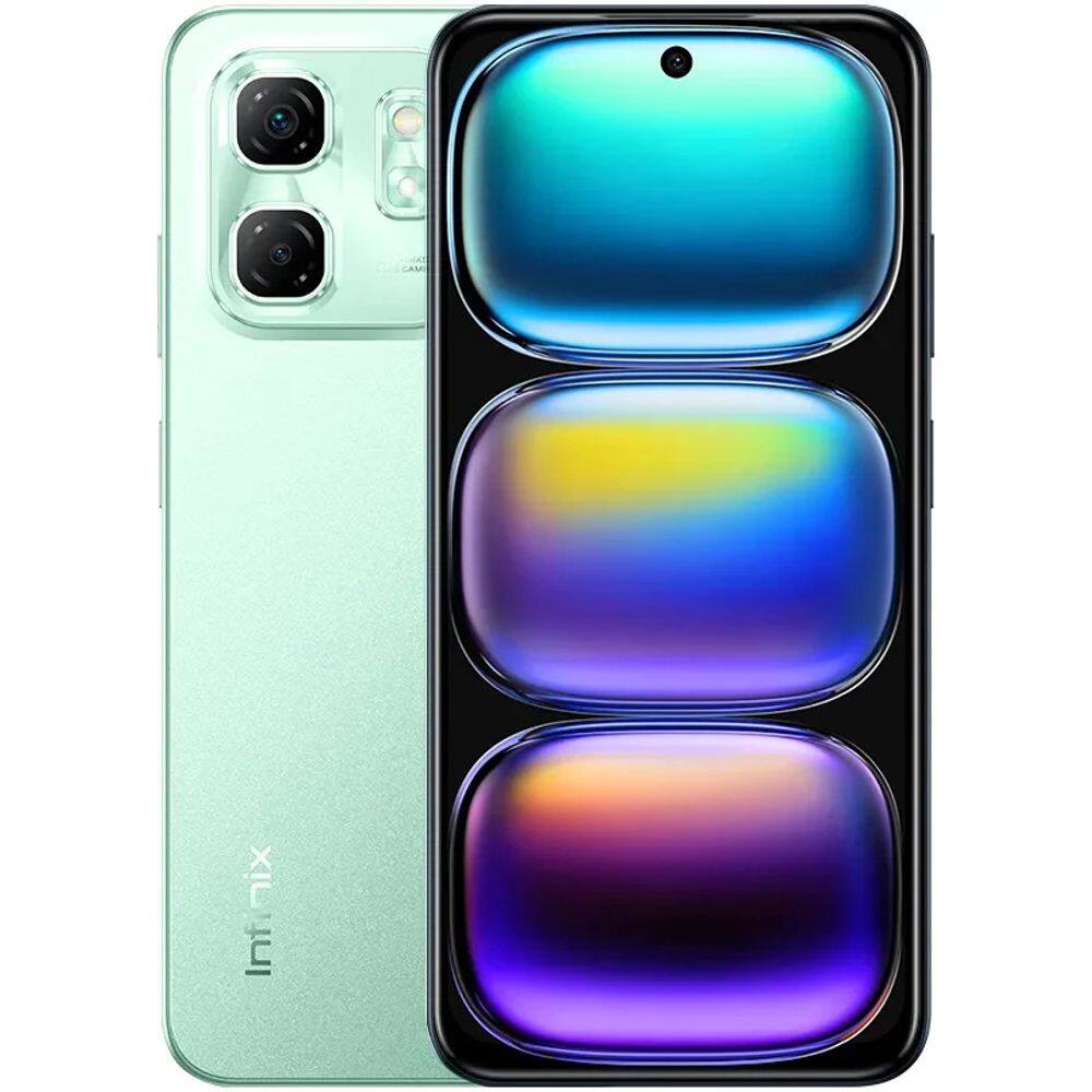 Smartphone Infinix Hot 50i 8GB RAM 256GB câmera 48MP, 4G – Tela 6.7`` 120Hz, Celular Gamer, verde