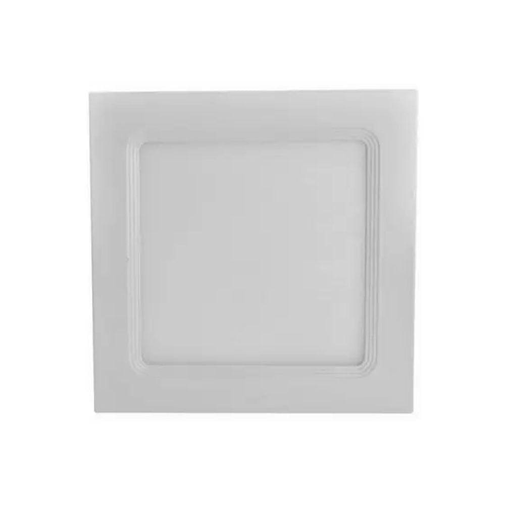 Luminária Painel Led Embutir Quadrada Slim Bivolt 6W