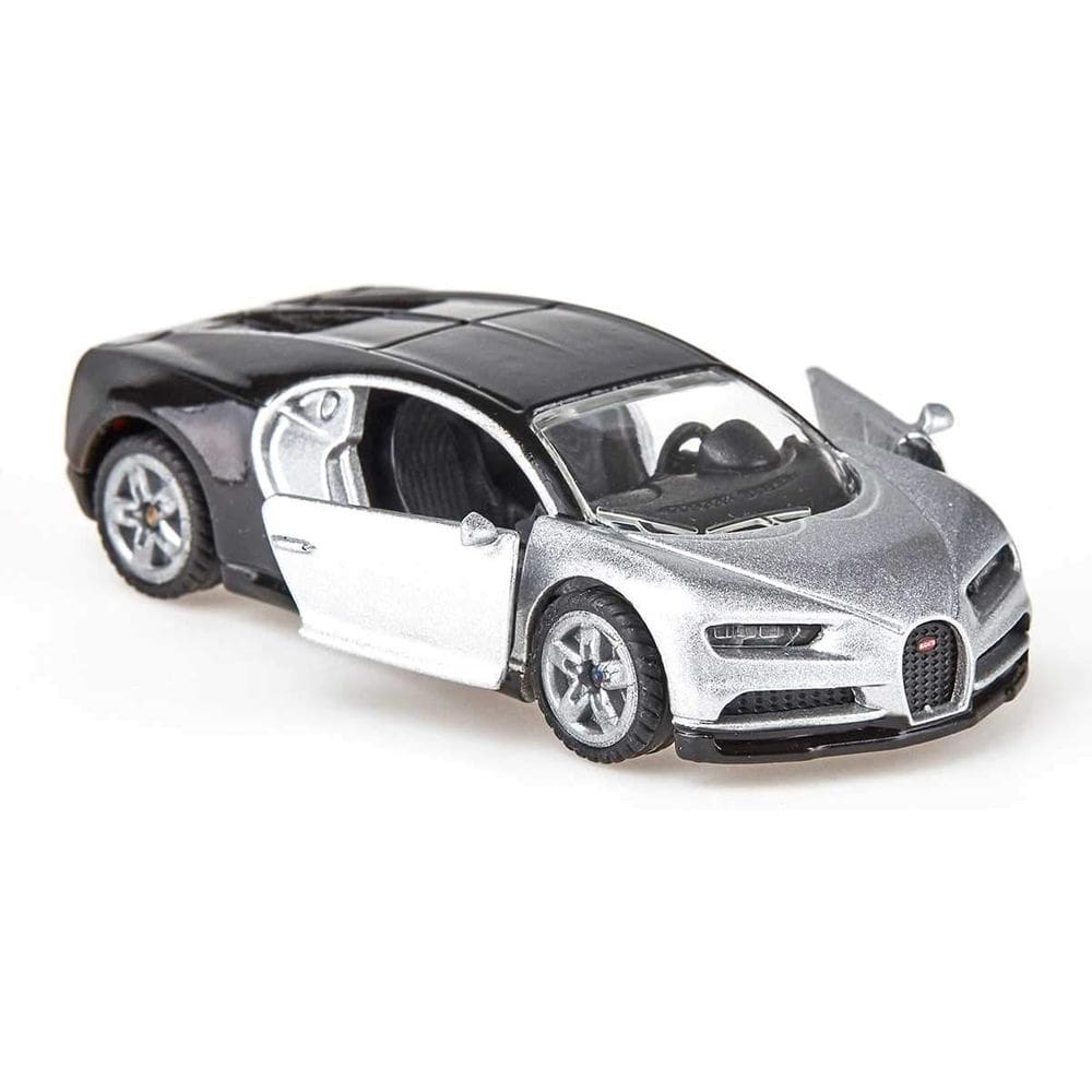 Miniatura Carro Bugatti Chiron Siku Em Metal Pneus Borracha