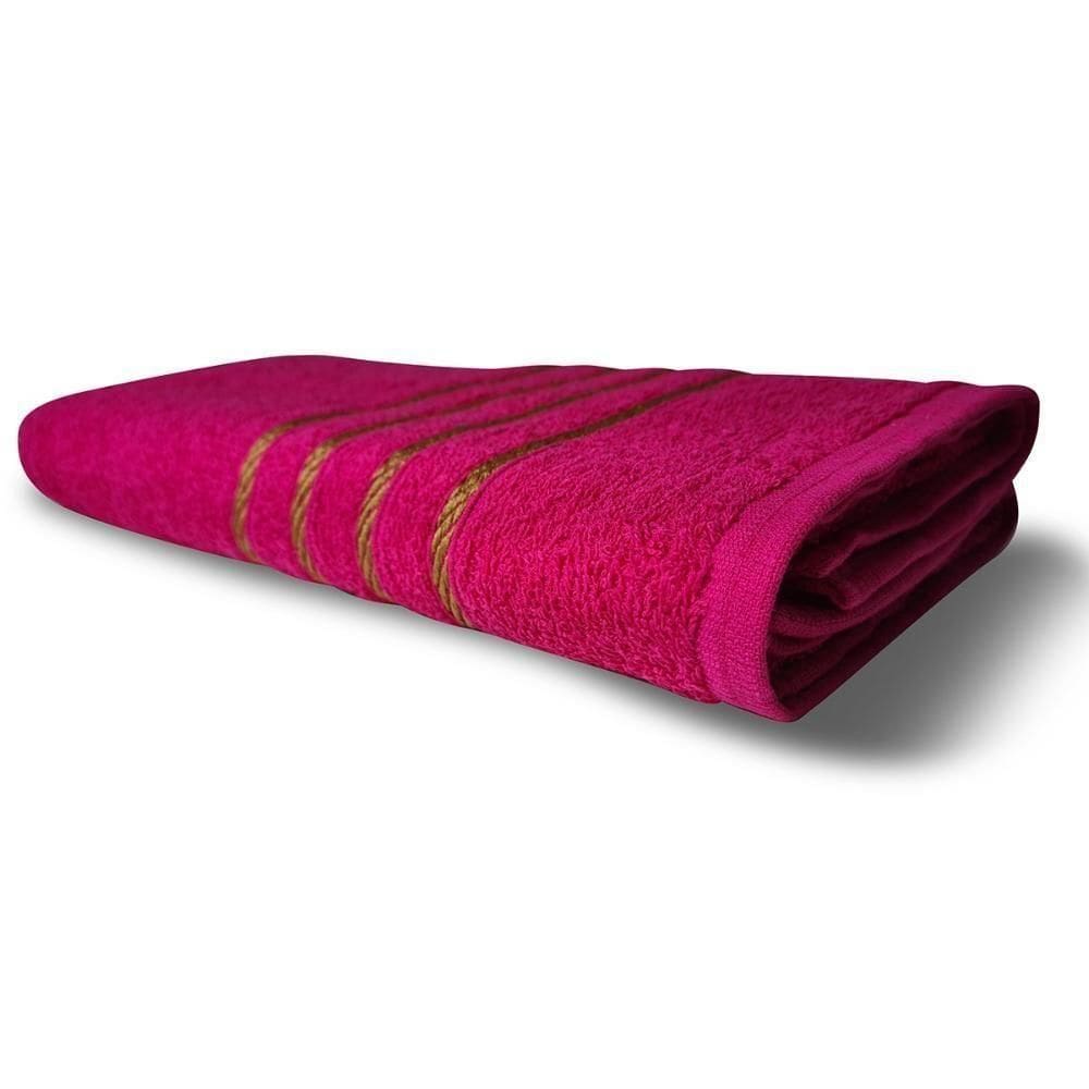 Toalha De Rosto Dubai 300g 100% Algodão Rosa