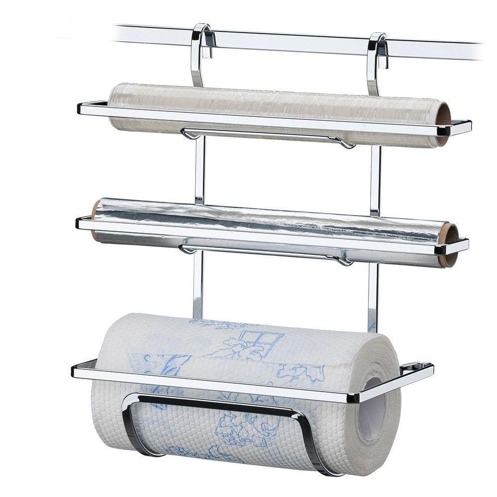 Suporte Rolo Papel Toalha Alumínio Pvc 2801 Future