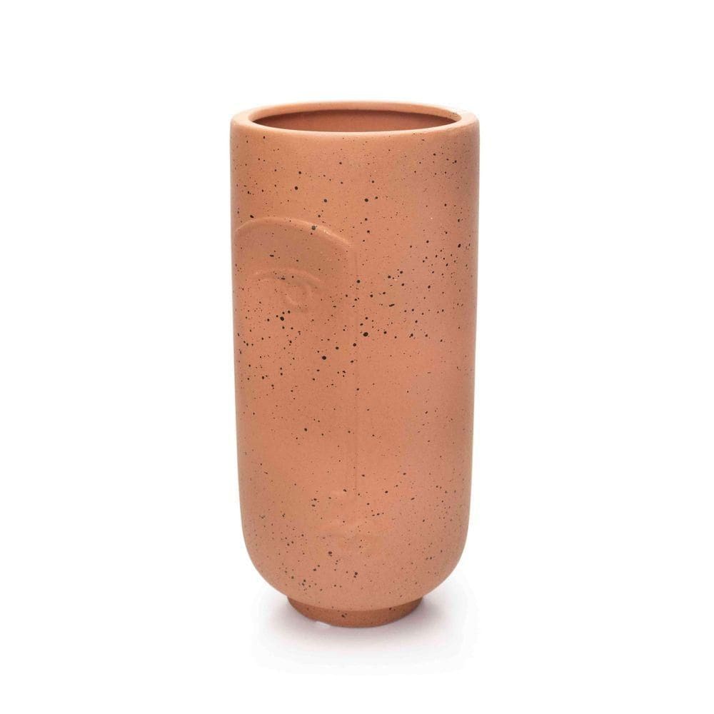 Cachepot Decorativo Em Cerâmica Terracora 28x13 Cm - D`rossi