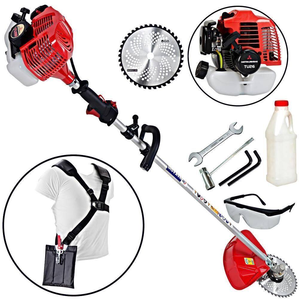 Roçadeira Lateral Nakashi T262m 26cc C/ Motor Tu26
