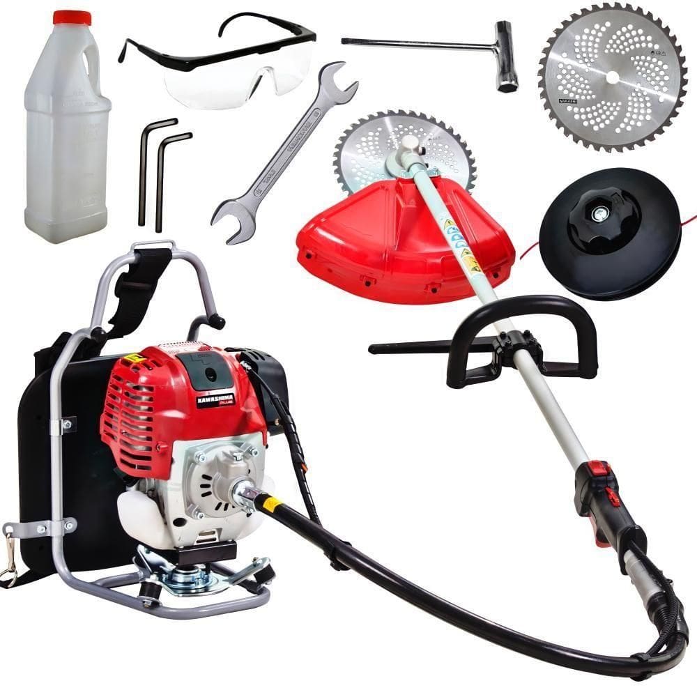 Roçadeira Costal Profissional Kawashima Kw330c 33cc 4 Tempos