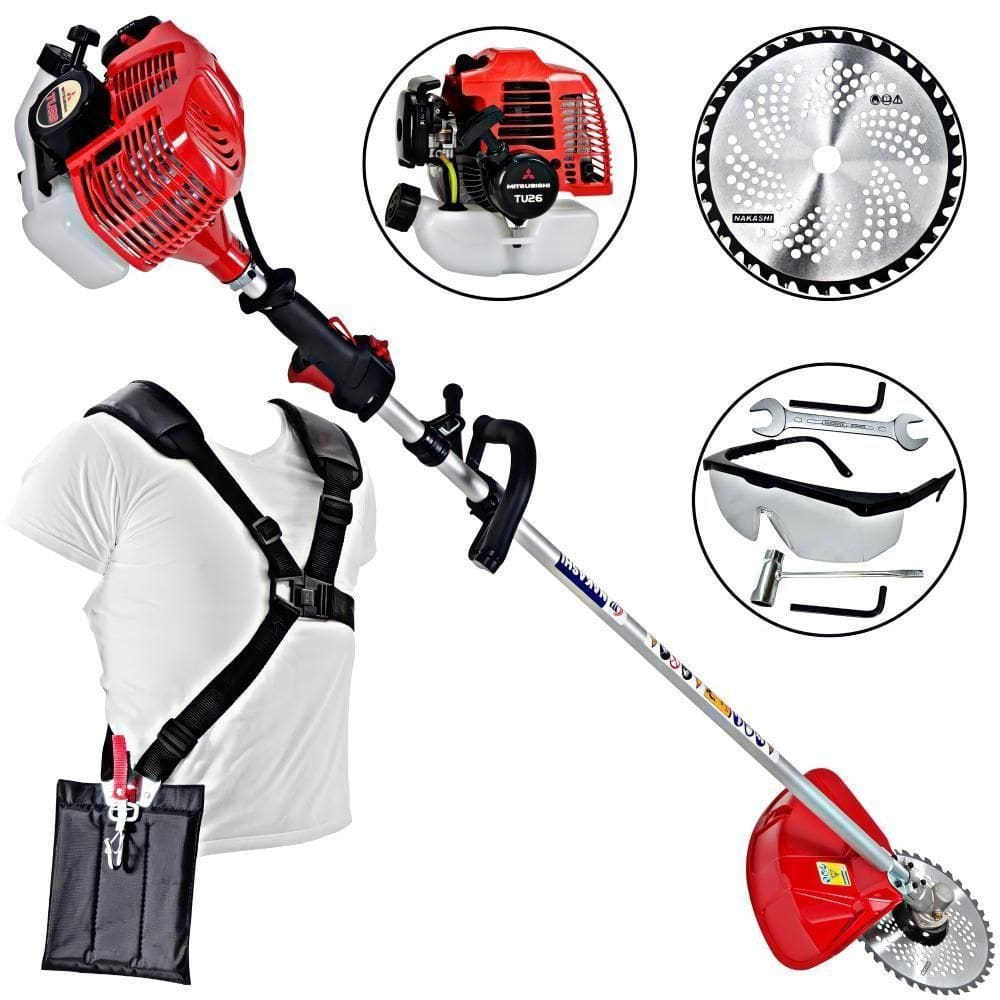 Roçadeira Profissional Lateral Motor Tu26 Mitsubishi