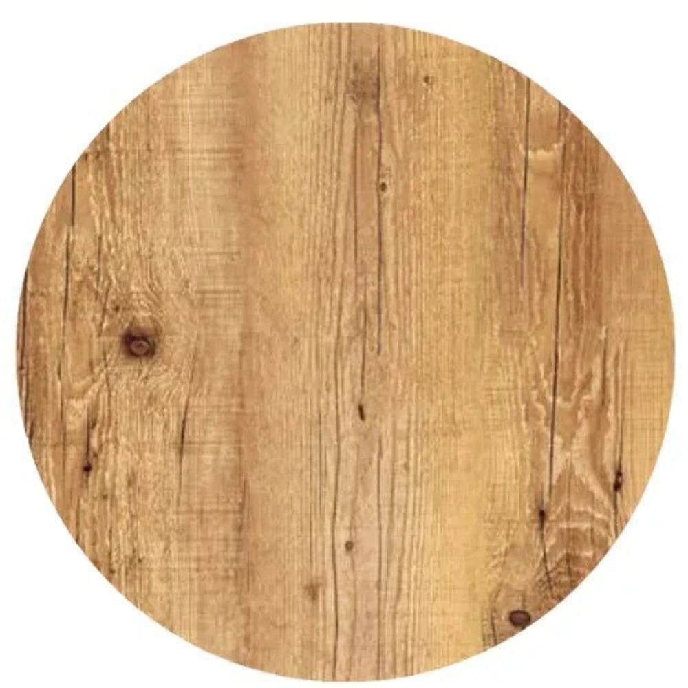 Tampo Em Mdf 18mm Redondo 150 Cm - Antiquá Cor Marrom