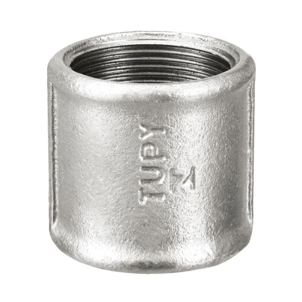 Luva Galvanizada Rosca Interna Tupy Tamanho 4"