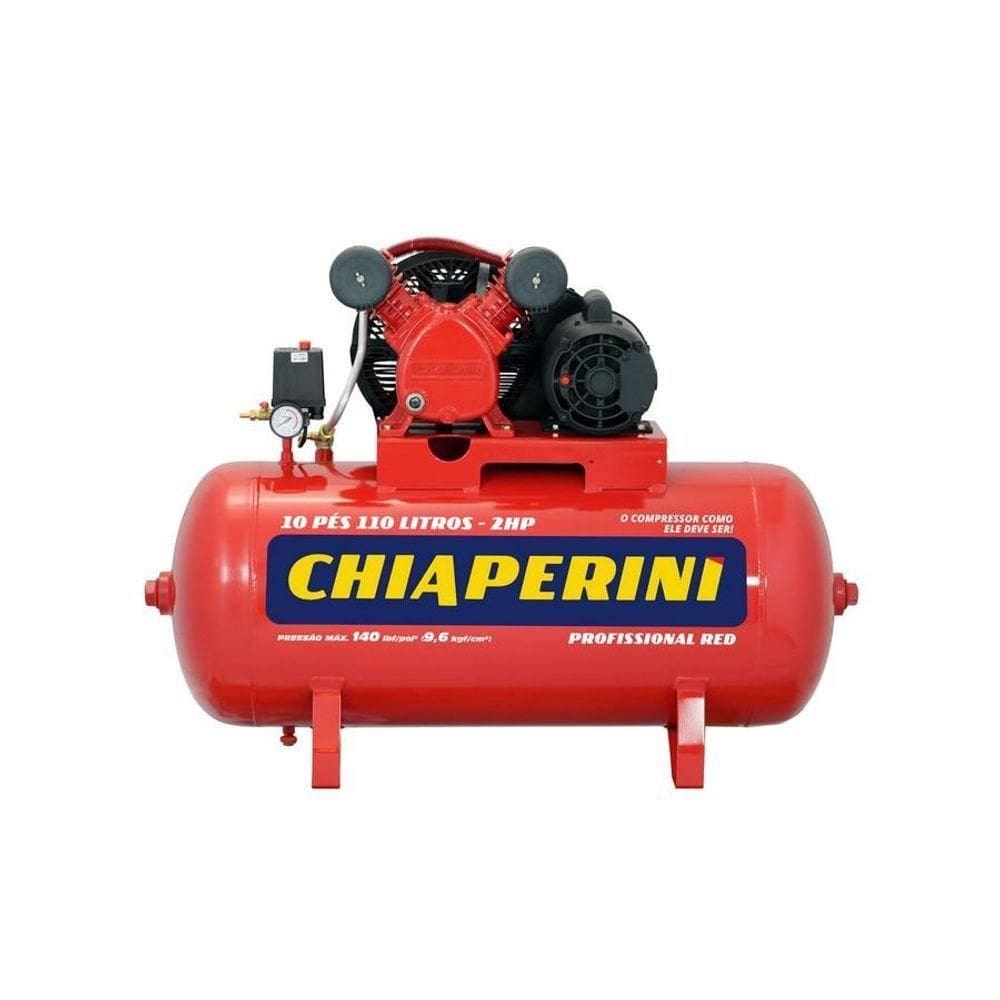 Compressor De Ar Média Pressão 10/110 2Hp 110L 019195