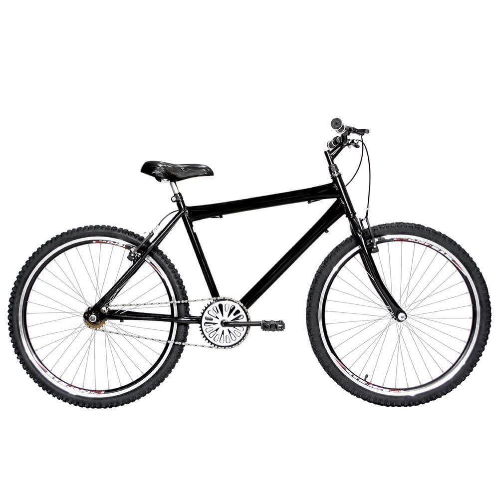 Bicicleta Masculina Aro 26 Mtb Aero Cor Preta