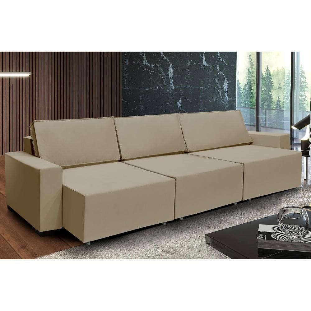 Sofá Dallas 3,40m-bege