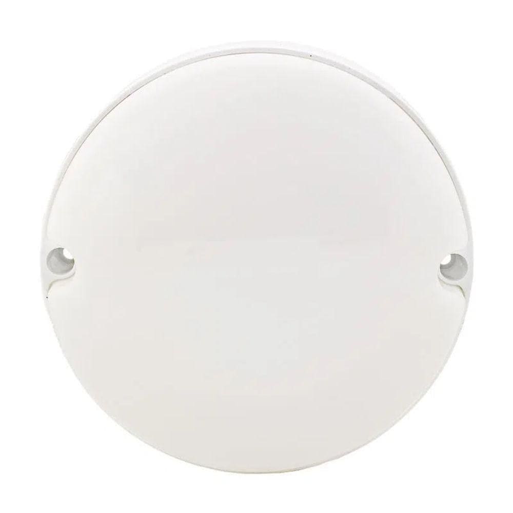 Kit 2 Luminárias Tartaruga 20w Redonda Branco Fria Bivolt