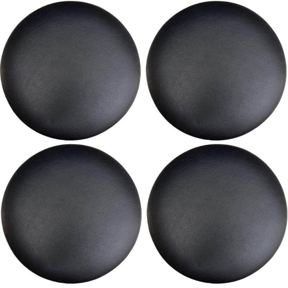 Kit 04 Assentos Redondo Preto 35 Cm