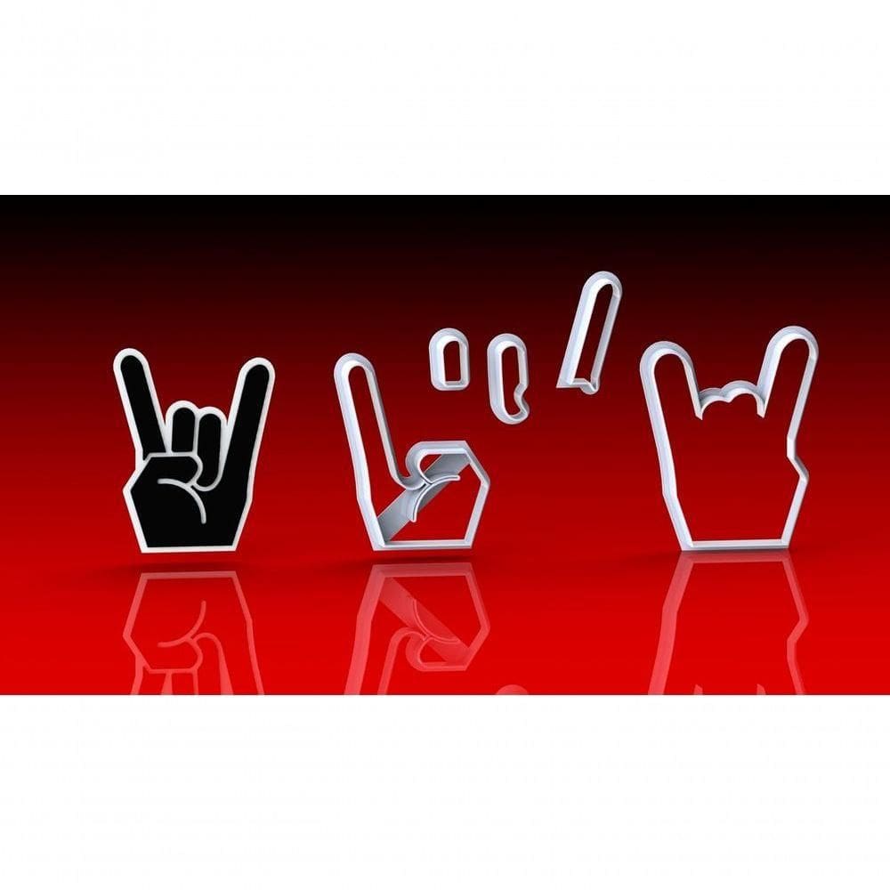 Cortador Rock Mão Modular Tamanho 6 Cm