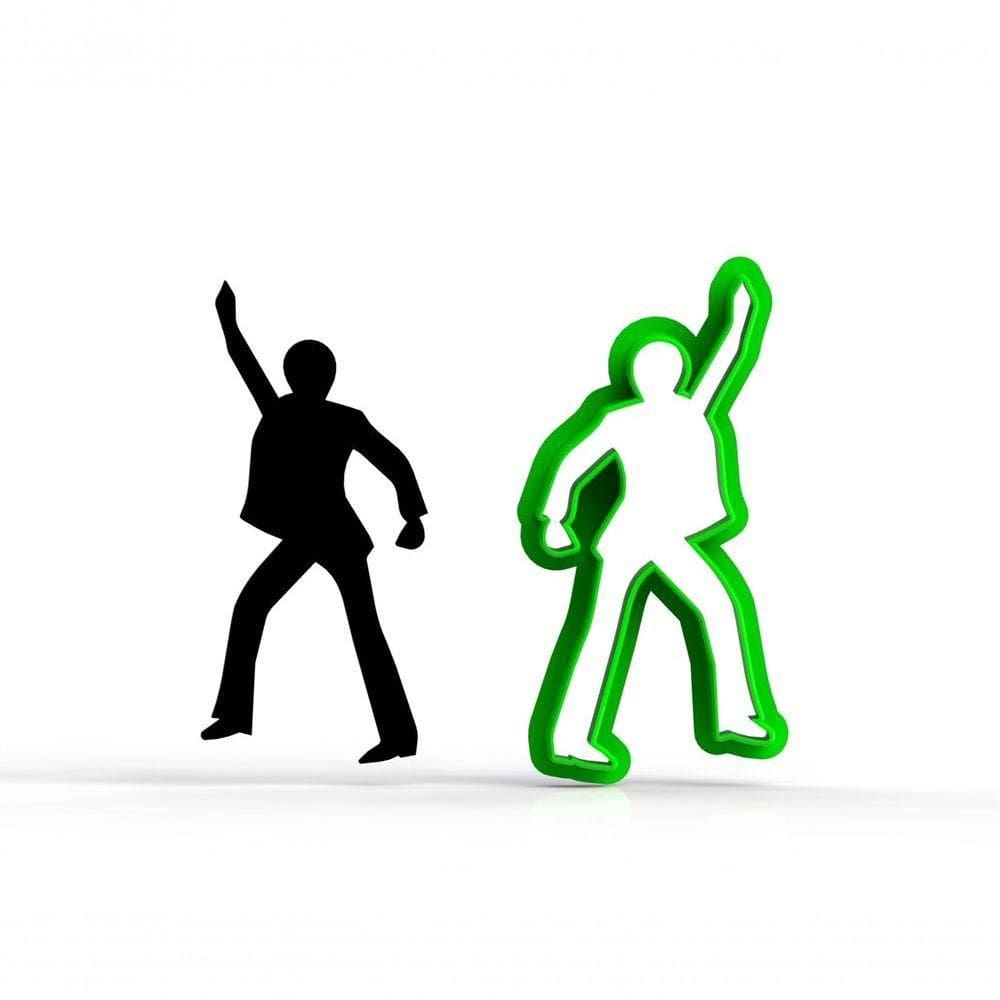 Cortador Dançarina - Mod 5 (Discoteca) 8 Cm