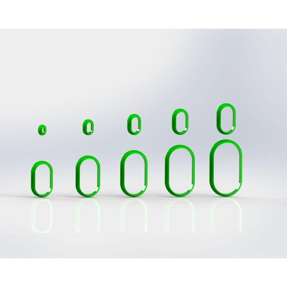 Cortador Polymer Clay (mod 20b) Tamanho 9 Cm