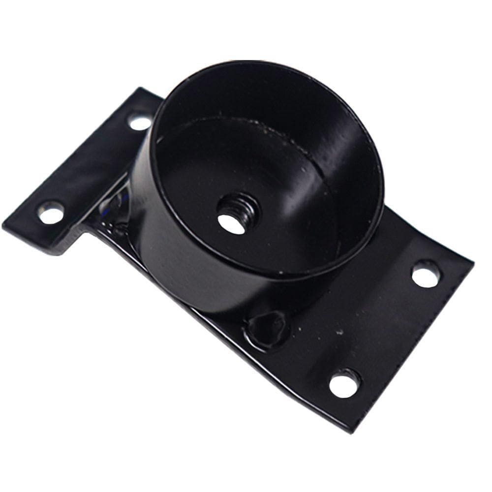 Chapinha Chapa Inclinada 15º Com Tubo Fixação Preta