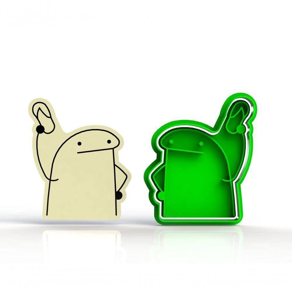 Cortador Flork Mãe De Chinelo (Corta E Marca) 7 Cm