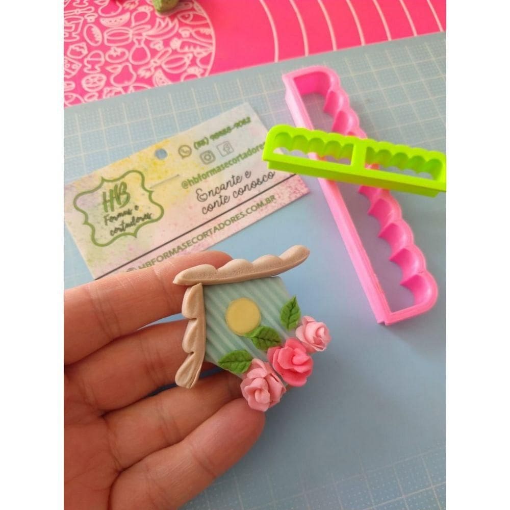 Cortador Rosas 3d - Mod 2 Tamanho 8 Cm