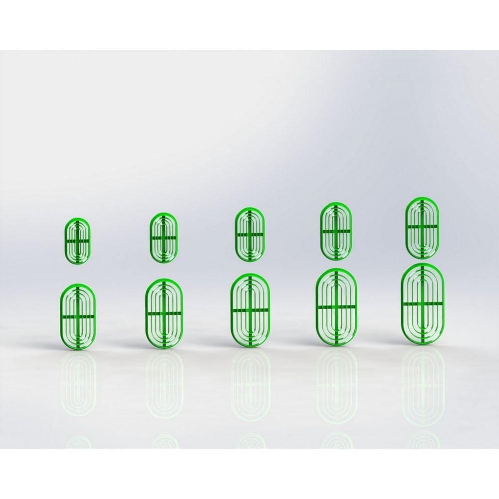 Cortador Polymer Clay Mod 53 Tamanho 5,5 Cm