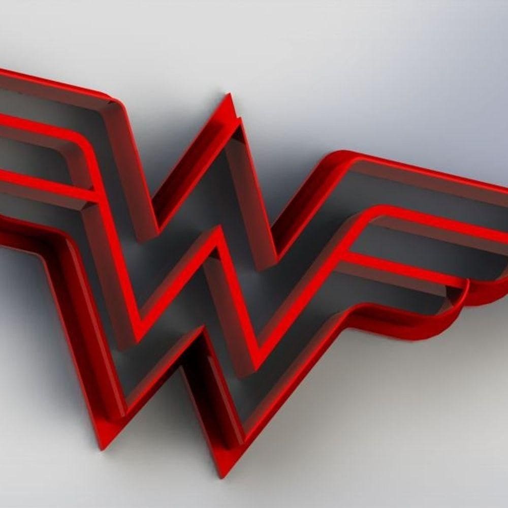 Cortador Mulher Maravilha Tamanho 6 Cm